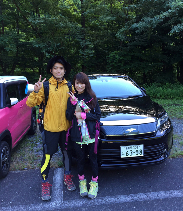上高地到着!さあ登山開始!①