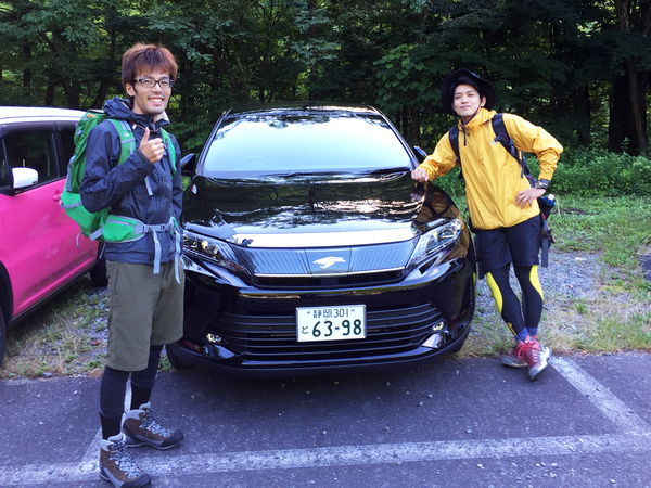 上高地到着!さあ登山開始!②