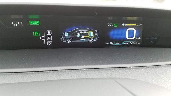 全走行距離600キロ近く☆燃費抜群!