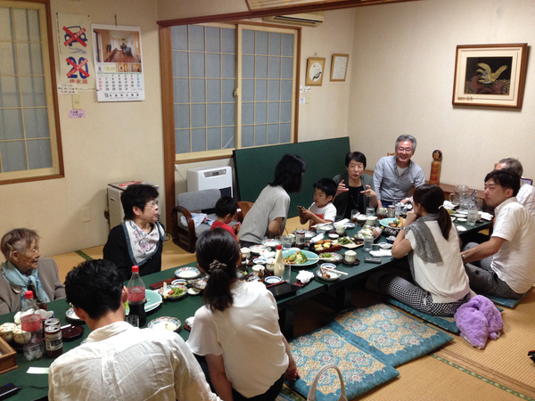 兄一家と食事