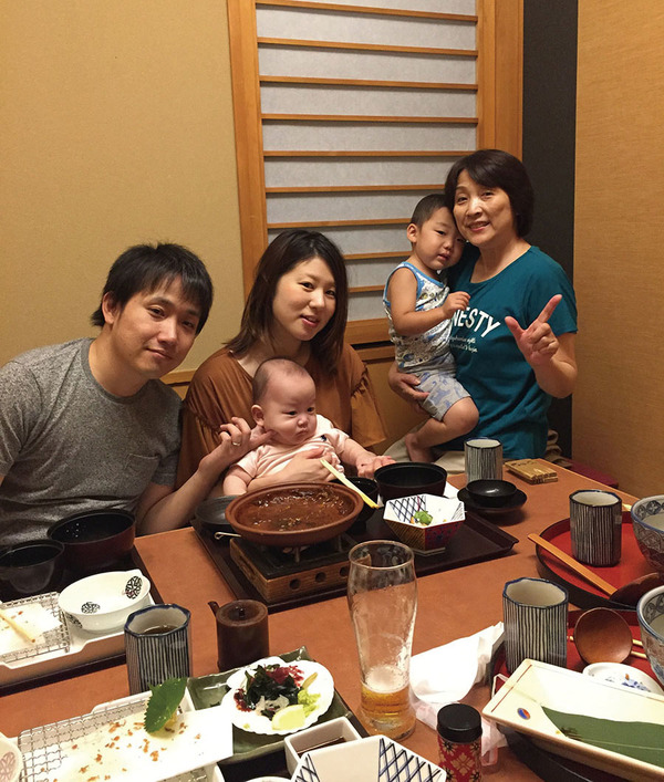 家族みんなと会えました!