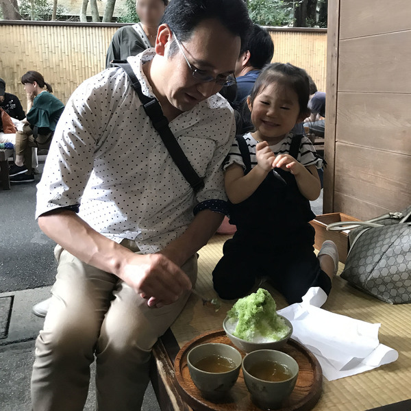 赤福氷！うれしいな！！