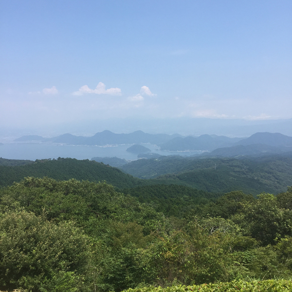 だるま山高原から富士山方面をみて