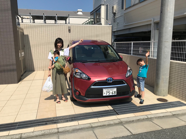 シエンタに乗って、伊豆へ出発!