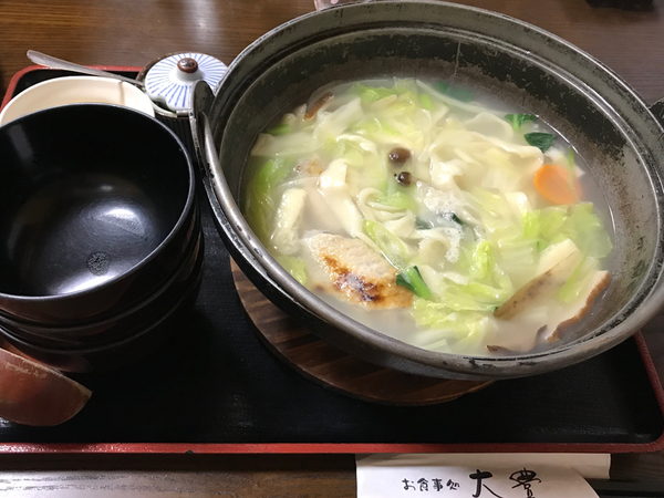 名物の塩ほうとう