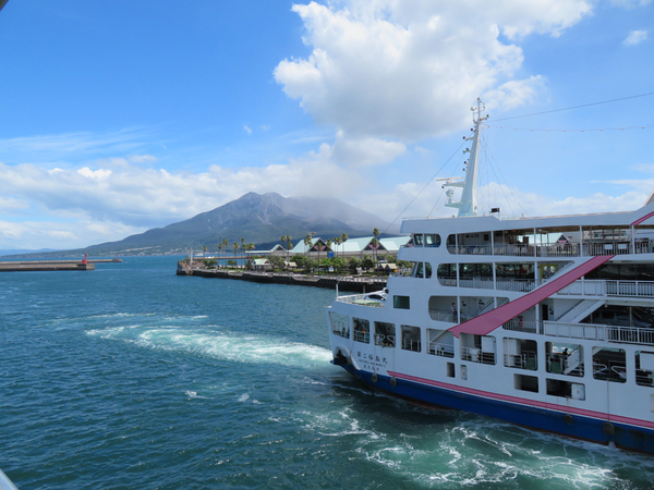 この日の朝、桜島噴火しました！
