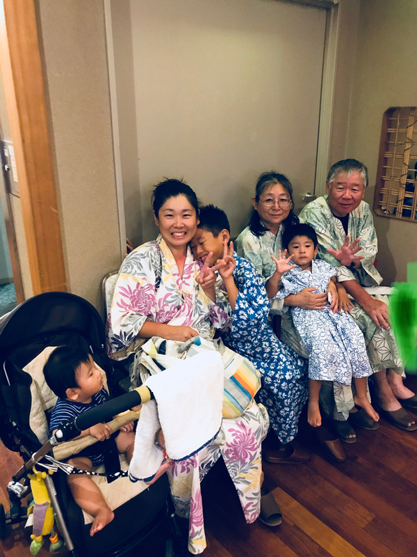じぃじばぁばも一緒に