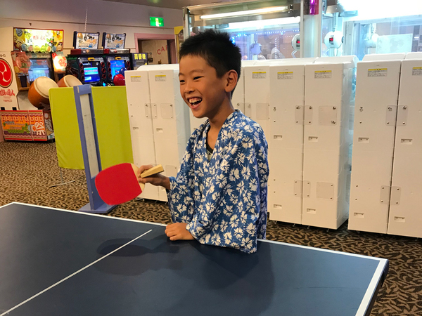 卓球でラリーが続かなくて 笑