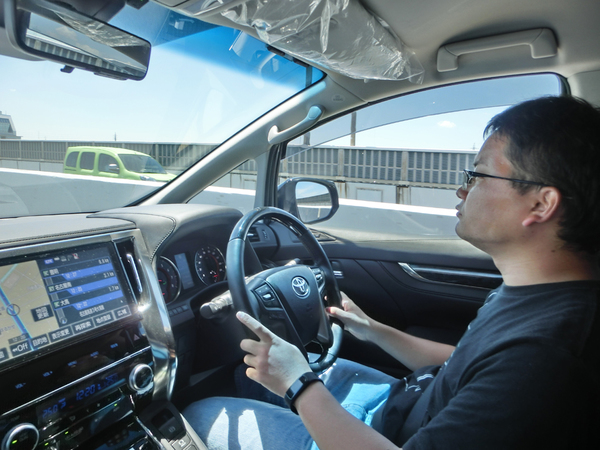 長距離移動も車の機能を上手に活用して疲れを軽減。