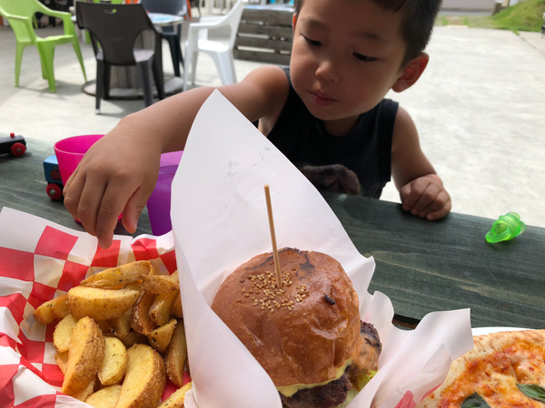 バーガー美味しかった!