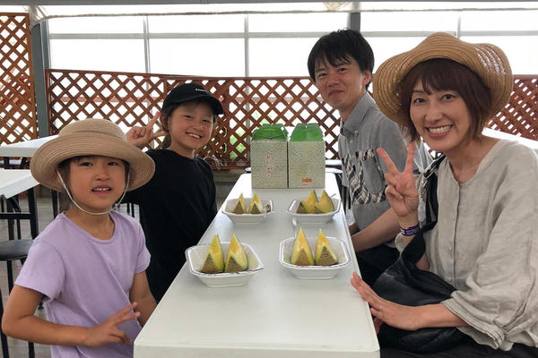 メロン試食!