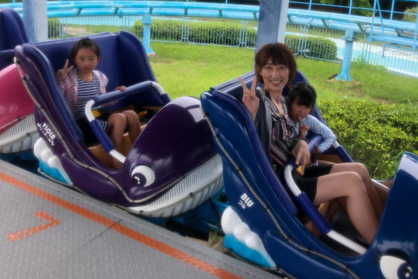 ジェットコースターいってきまーす!