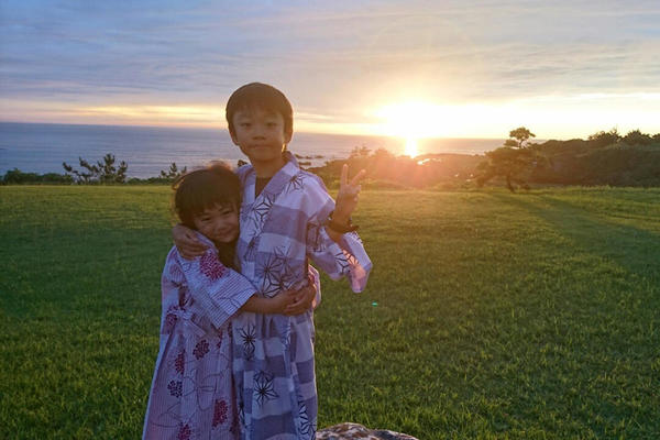 日本海と夕陽が絶景なホテル