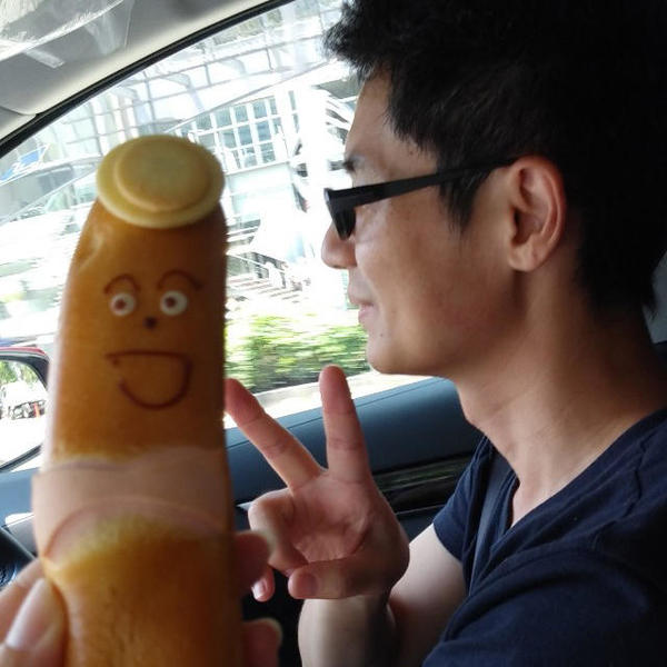 ALPHARD運転している主人♪