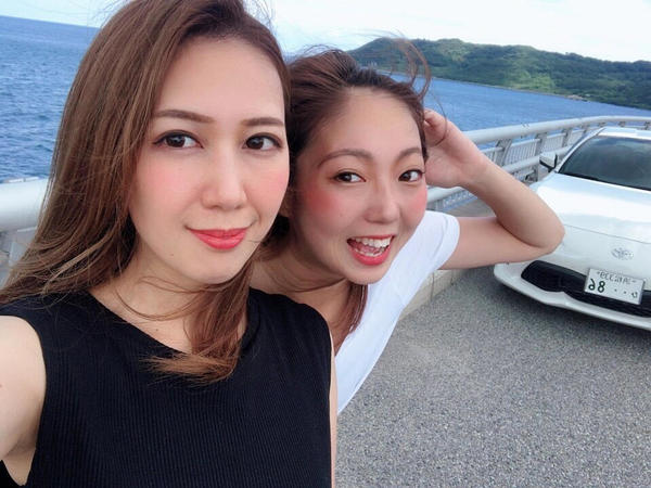 角島大橋と86と私たち。