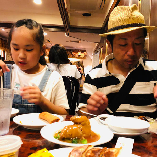 お腹いっぱい中華料理を食べました