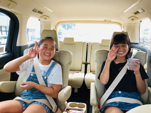 広い車内でゆったり過ごせました