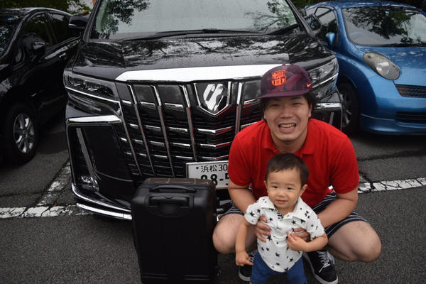 チェックアウトしてホテルにバイバイ