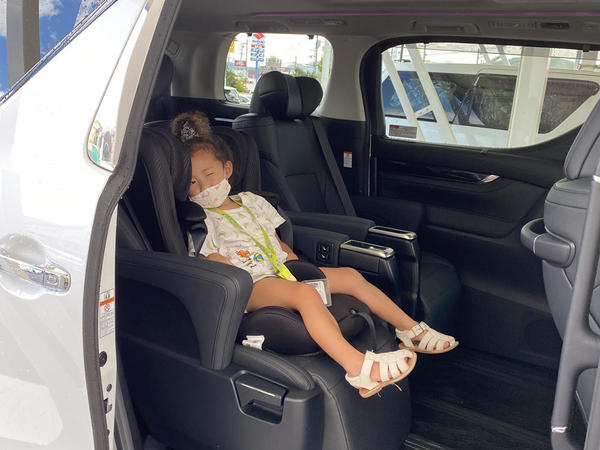 トヨペットに着いても、降りたくない!!ダダこねたよ。。