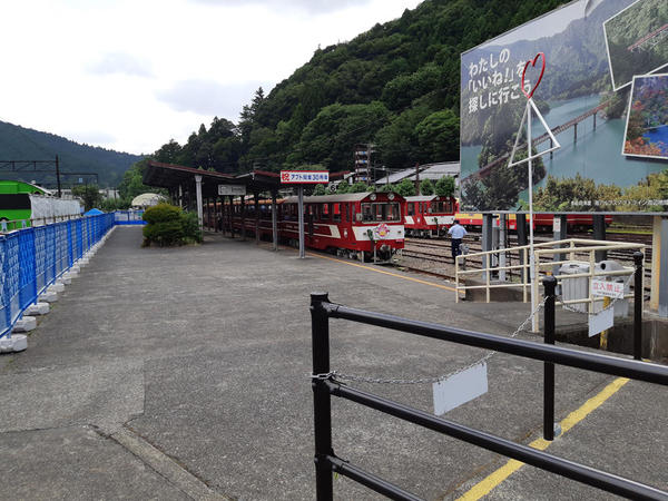 大井川鉄道の倉庫