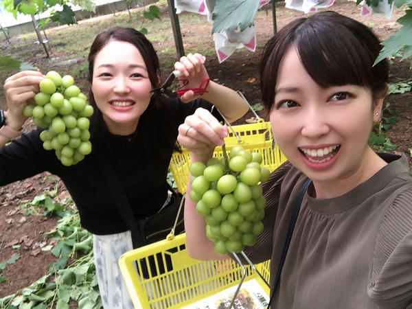 大きいの採れた!