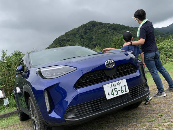 急な山道もグングン登ってくれました。