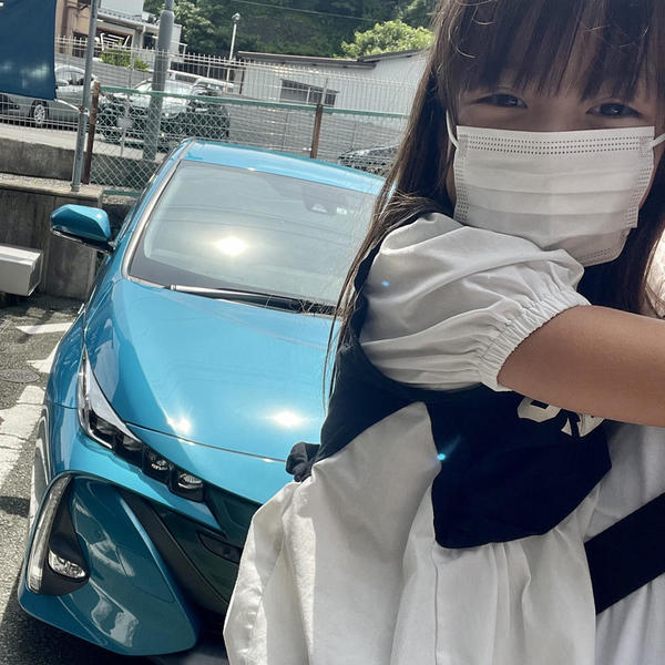 「青い色がカッコイイね~!」