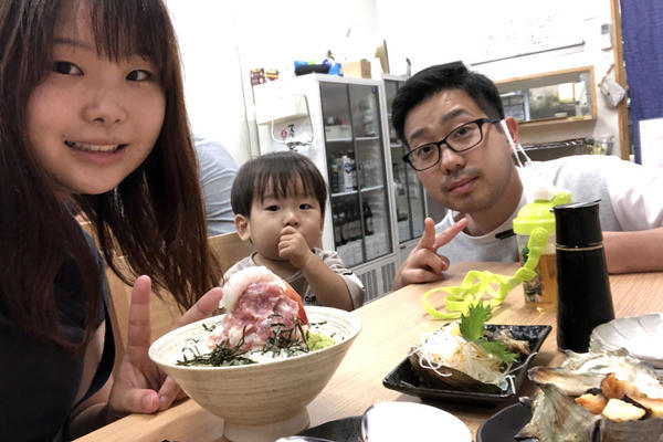 美味しい海鮮いただきます!