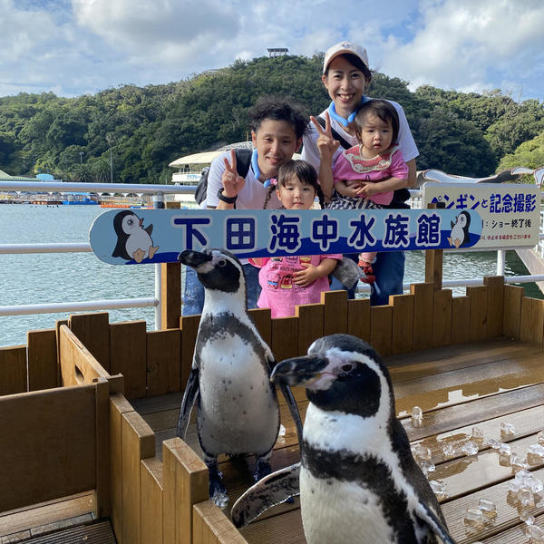 ペンギンとパシャり☆
