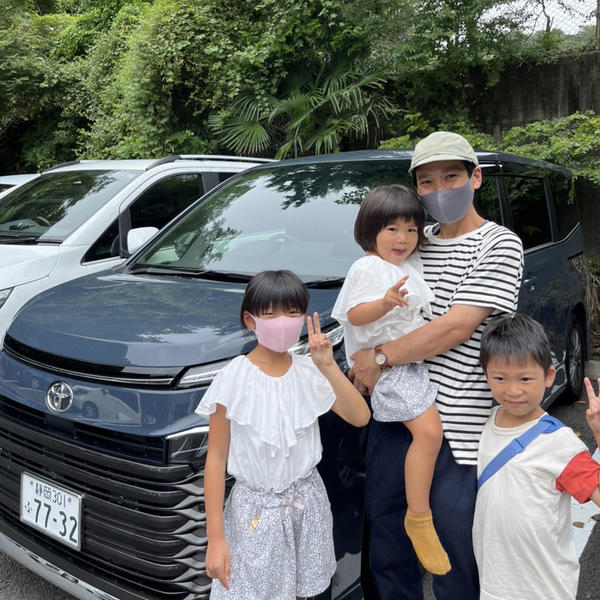 大っきい車に感動だったね♪
