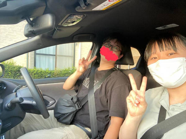 最後に旅を終えて荷物を下ろした際に記念撮影