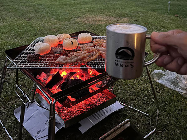 そらいろカップとBBQ