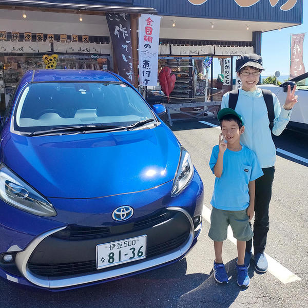 ホテルの近くのお土産屋さんにて