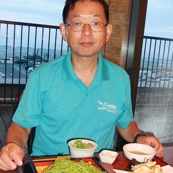 疲れていたので、食べやすいお蕎麦を注文しました。