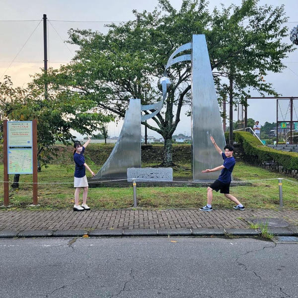 公園に到着。