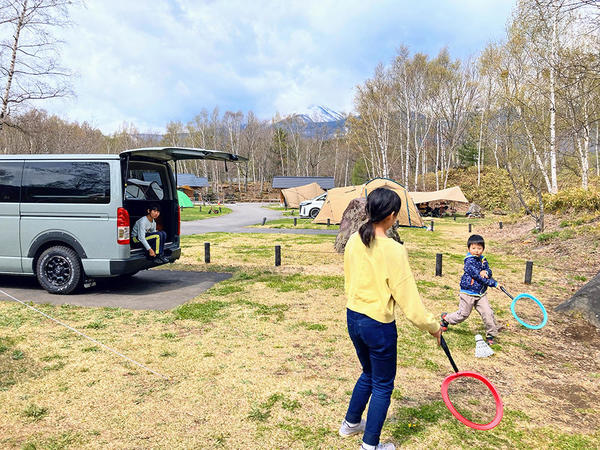 ベンチ部分の使い勝手が良いので、荷物を置いたり、座ったりとキャンプ中も大活躍でした。