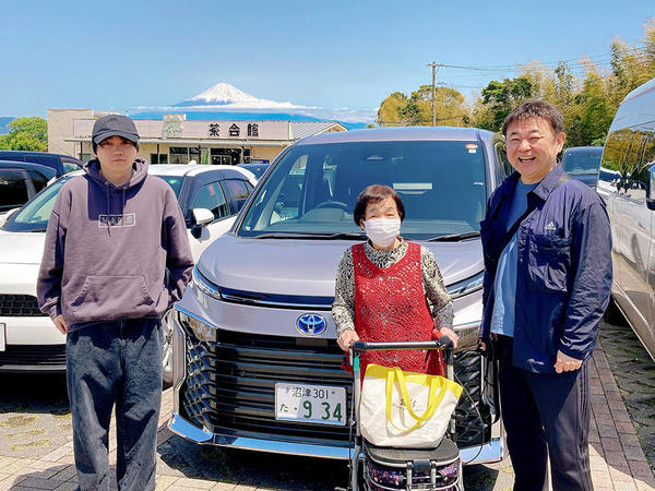 久しぶりの富士山に感動