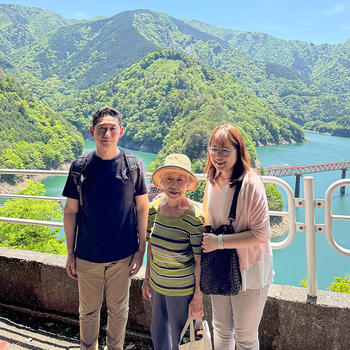 高齢の母と作る静岡の思い出 袋井市　 H.K様