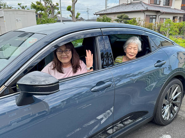 同乗者も快適